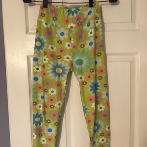 LulaRoe Floral Leggings